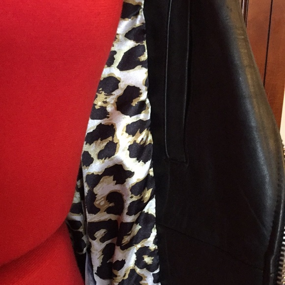 Beautiful Designer Biker BNWT butter soft leather - Picture 2 of 8